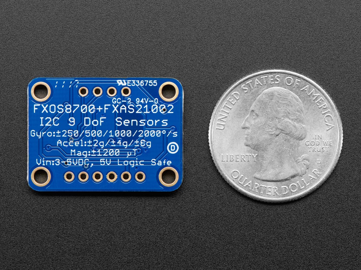 Adafruit Precision NXP 9-DOF Breakout Board - The Pi Hut