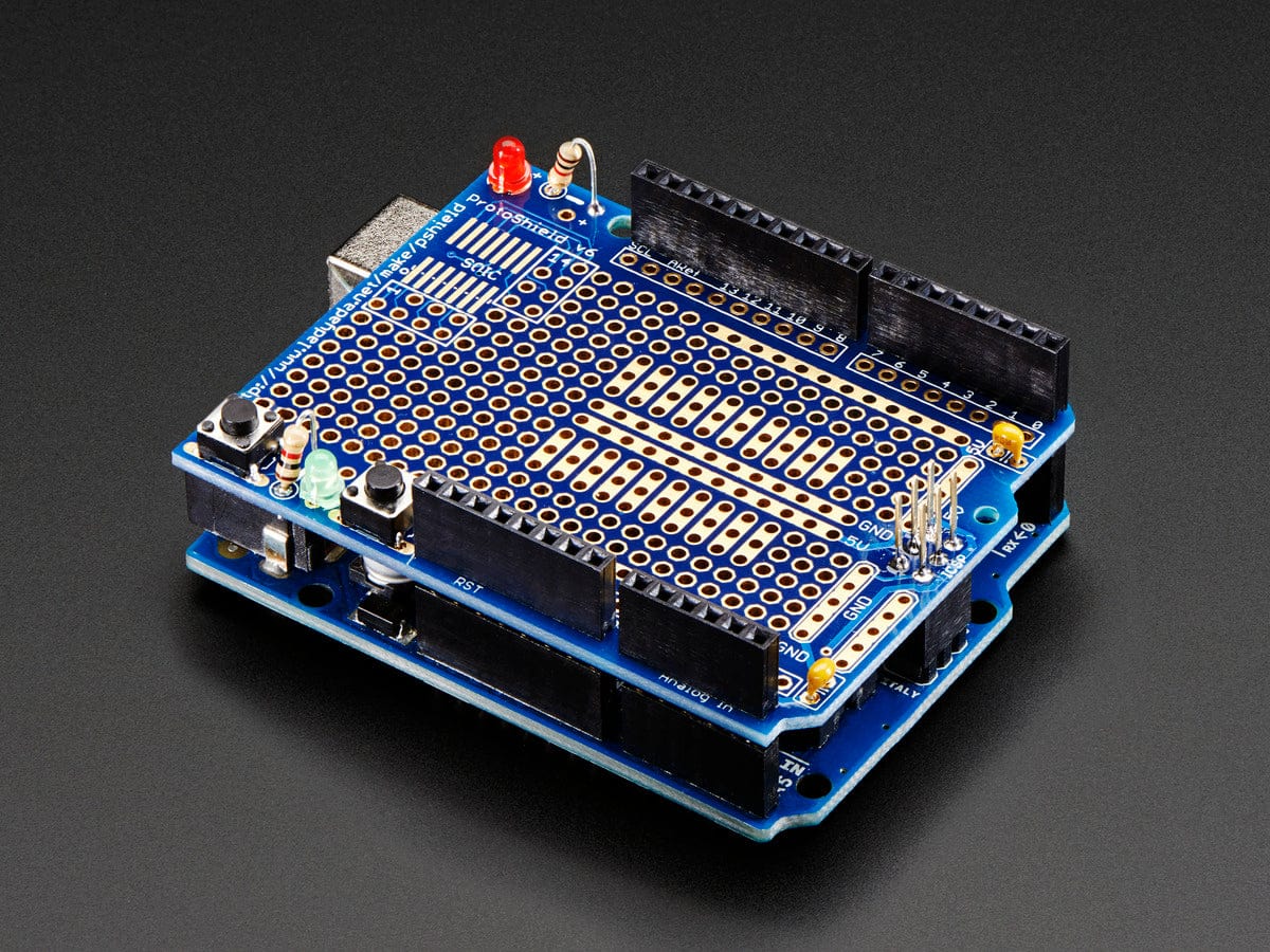 Adafruit Proto Shield for Arduino Unassembled Kit - Stackable - The Pi Hut