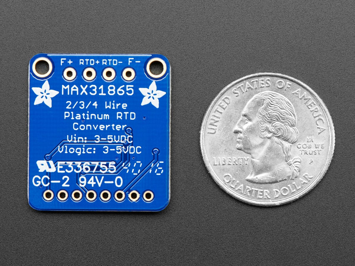 Adafruit PT100 RTD Temperature Sensor Amplifier - MAX31865 - The Pi Hut