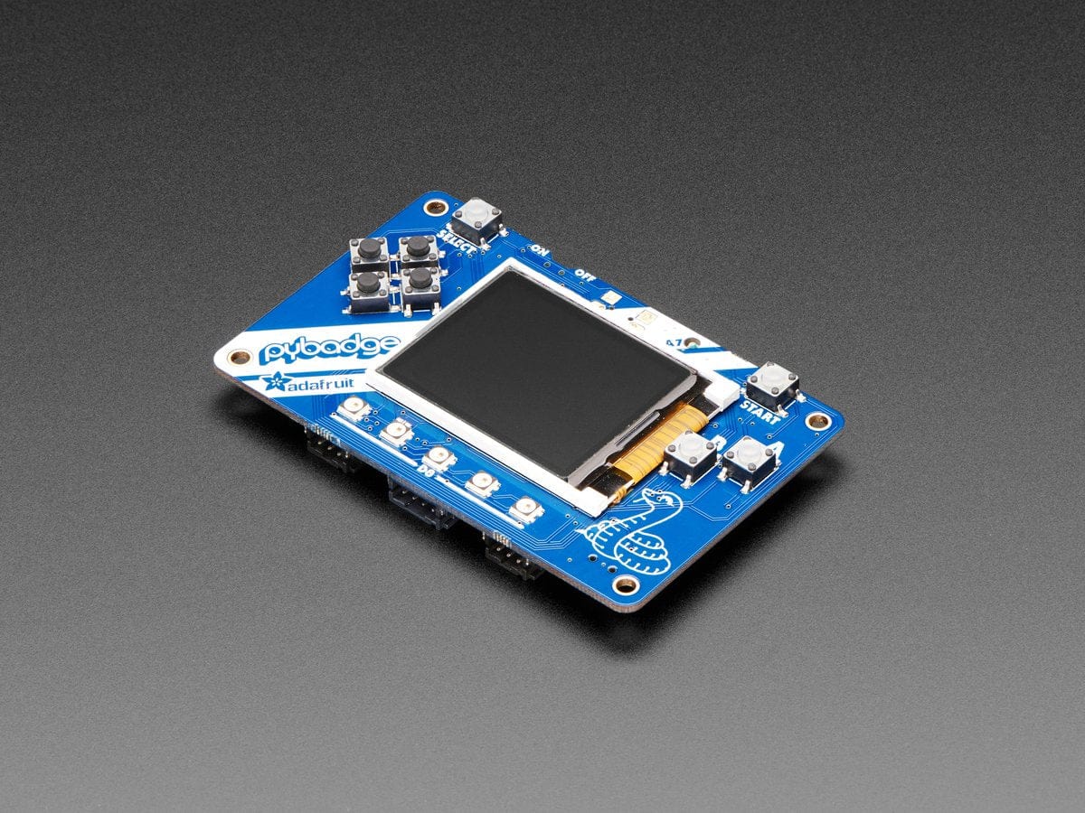 Adafruit PyBadge for MakeCode Arcade, CircuitPython, or Arduino - The Pi Hut