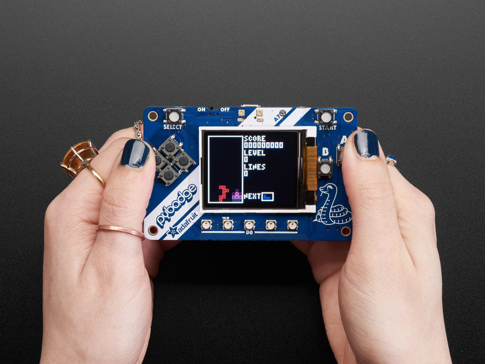 Adafruit PyBadge for MakeCode Arcade, CircuitPython, or Arduino - The Pi Hut