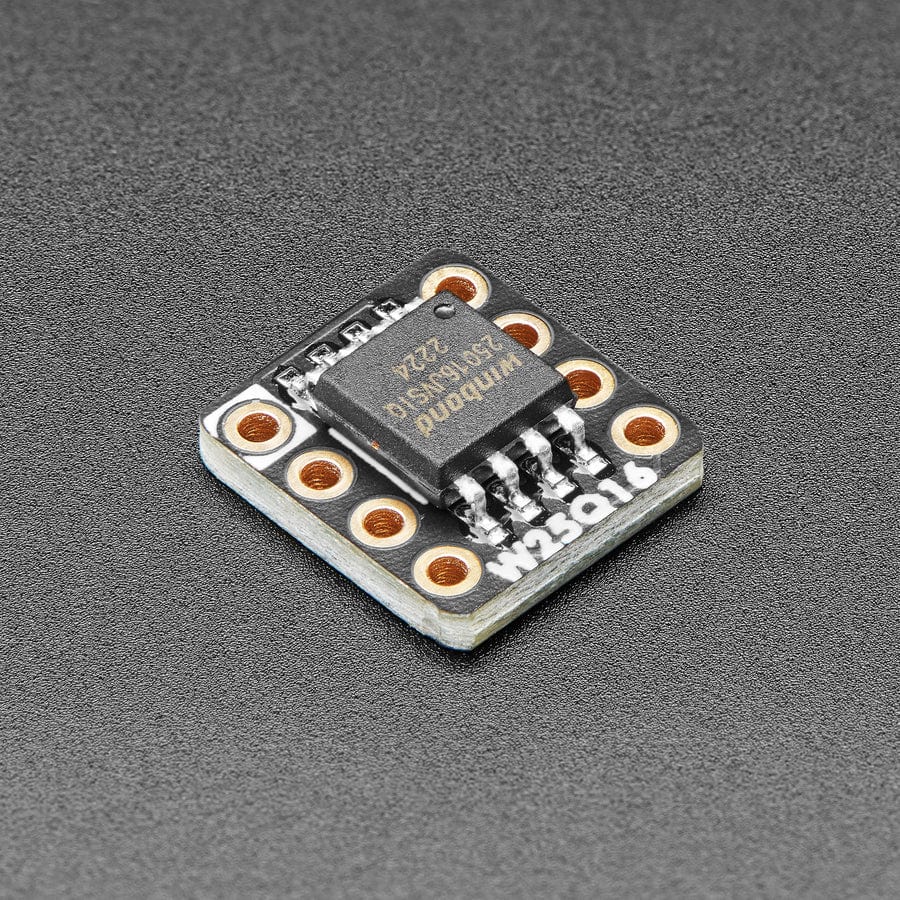 Adafruit QSPI DIP Breakout Board - W25Q16 - 16 MBit 2 MByte - W25Q16JVSSIQ - The Pi Hut