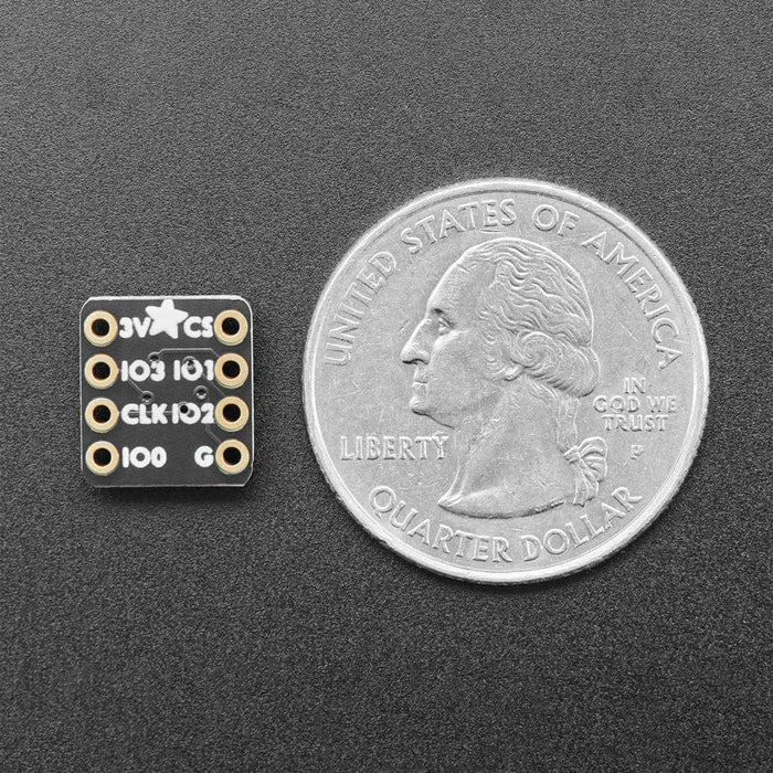 Adafruit QSPI DIP Breakout Board - W25Q16 - 16 MBit 2 MByte ...