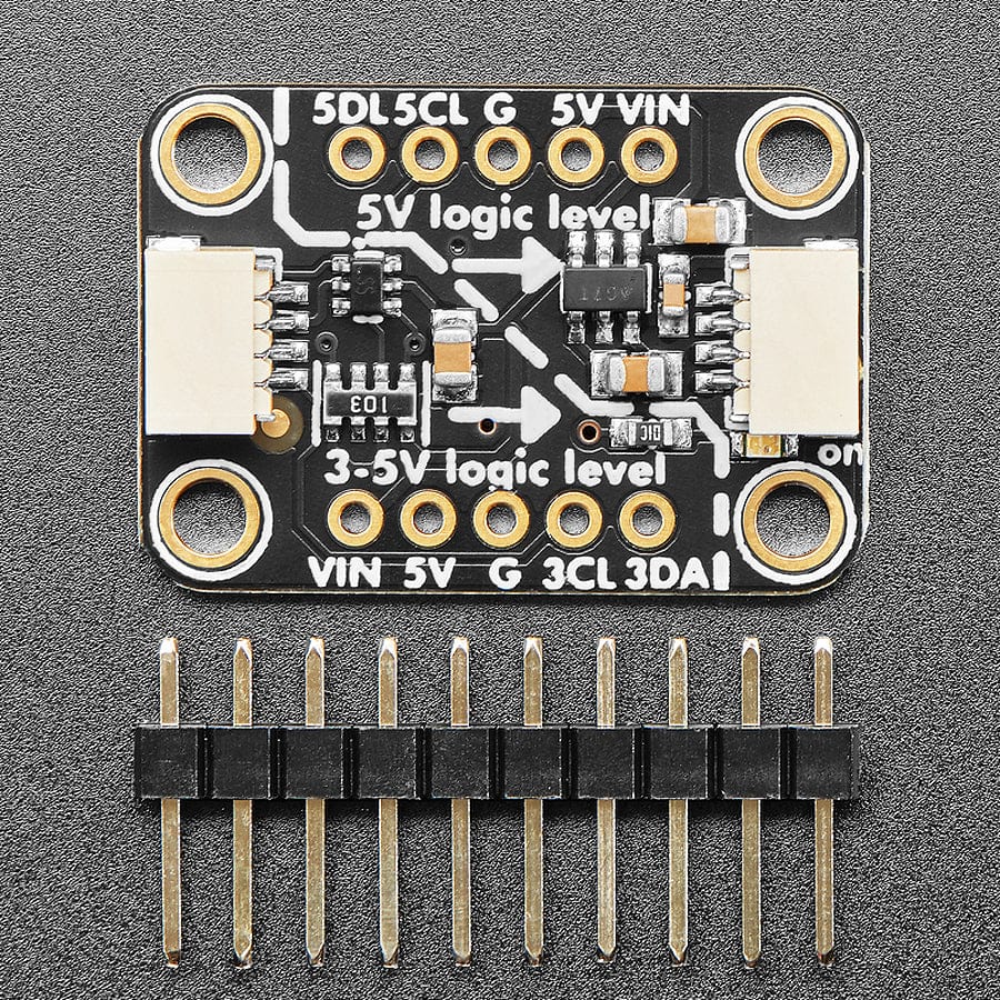 Adafruit QT 3V to 5V Level Booster Breakout - STEMMA QT / Qwiic - The Pi Hut