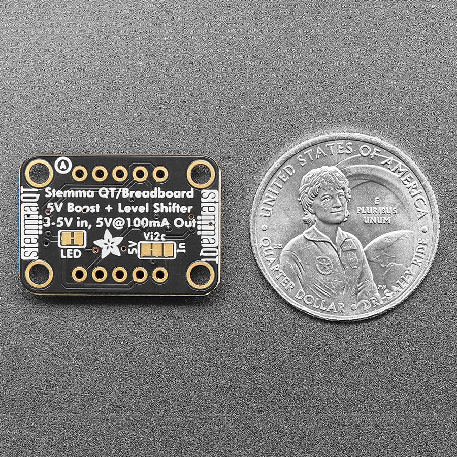 Adafruit QT 3V to 5V Level Booster Breakout - STEMMA QT / Qwiic - The Pi Hut