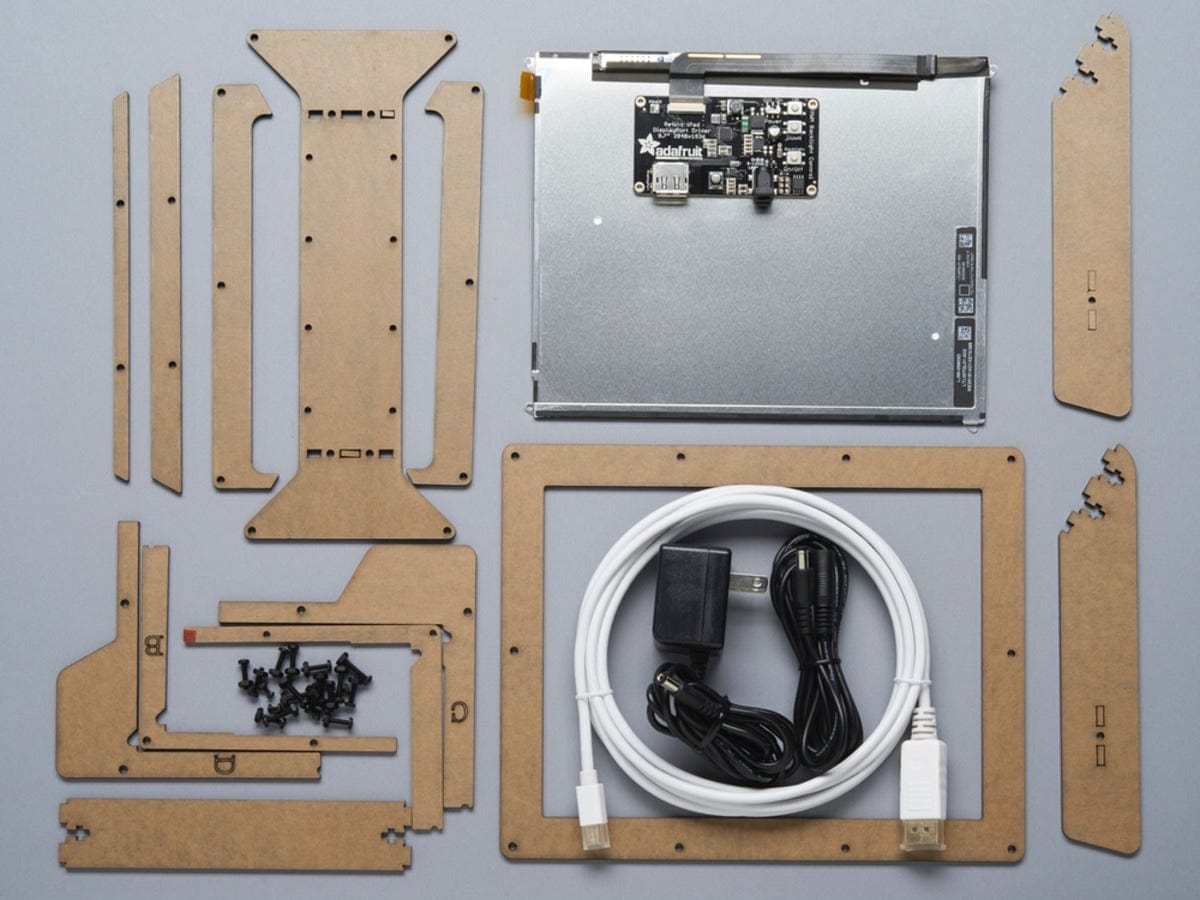 Adafruit Qualia 9.7" DisplayPort Monitor - 2048x1536 Resolution - The Pi Hut