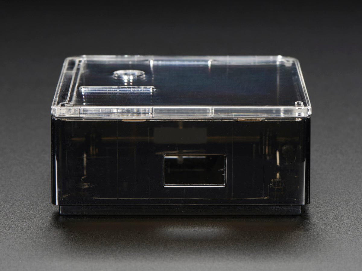 Adafruit Raspberry Pi A+ Case - Smoke Base w/ Clear Top - The Pi Hut