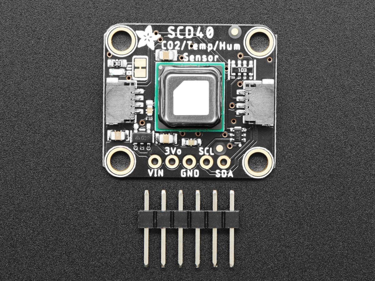 Adafruit SCD-40 - True CO2, Temperature and Humidity Sensor (STEMMA QT / Qwiic) - The Pi Hut