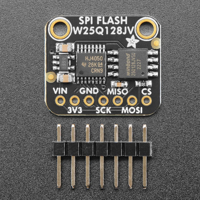 Adafruit SPI FLASH Breakout W25Q128 - 128 MBit / 16 MByte - The Pi Hut
