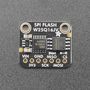Adafruit SPI FLASH Breakout - W25Q16 - 16 Mbit / 2 MByte - The Pi Hut