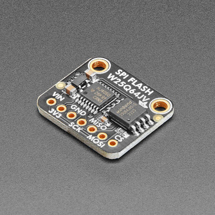 Adafruit SPI FLASH Breakout - W25Q64 - 64 MBit / 8 MByte - The Pi Hut