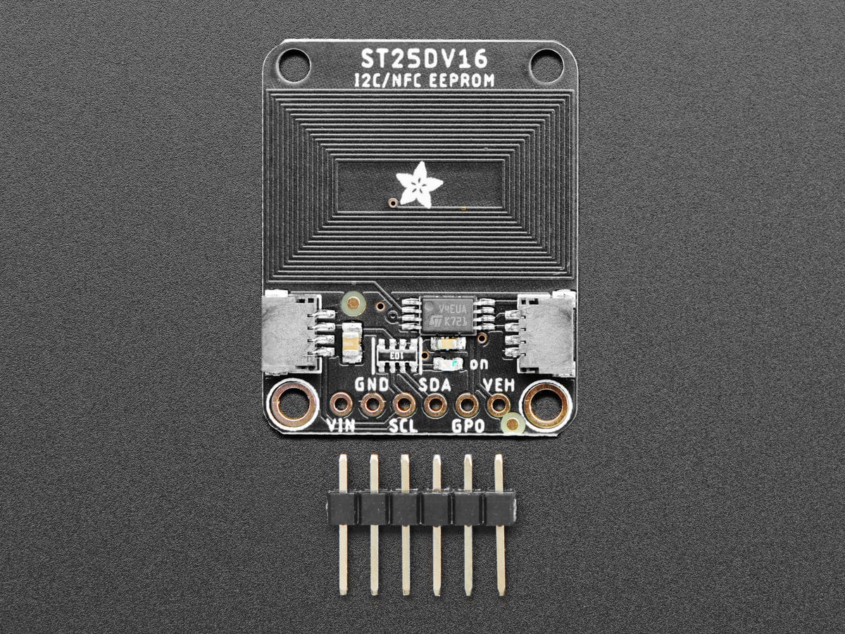 Adafruit ST25DV16K I2C RFID EEPROM Breakout - STEMMA QT / Qwiic - The Pi Hut