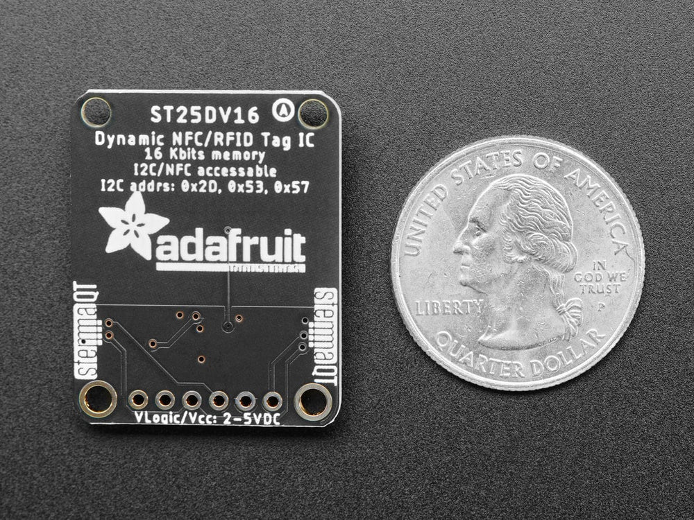 Adafruit ST25DV16K I2C RFID EEPROM Breakout - STEMMA QT / Qwiic - The Pi Hut