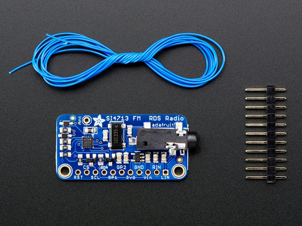 Adafruit Stereo FM Transmitter with RDS/RBDS Breakout - Si4713 - The Pi Hut