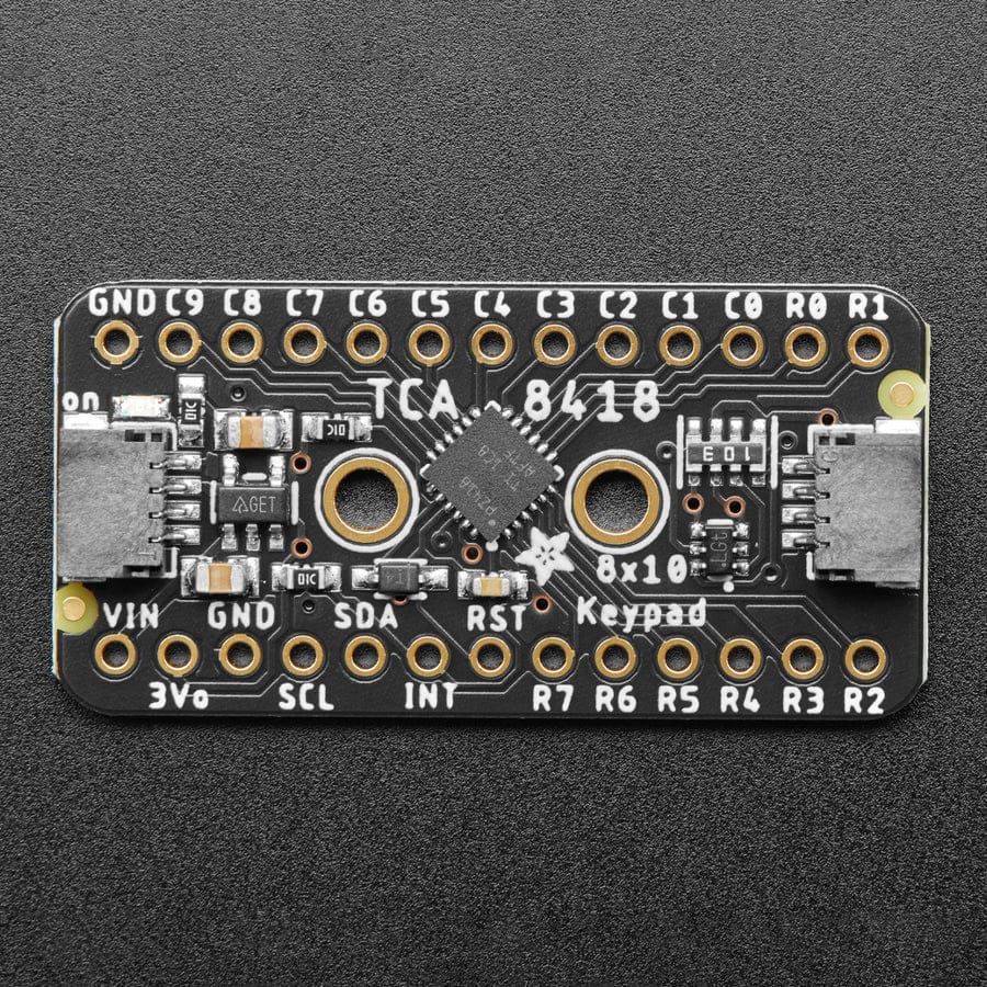 Adafruit TCA8418 Keypad Matrix and GPIO Expander Breakout - STEMMA QT / Qwiic - The Pi Hut