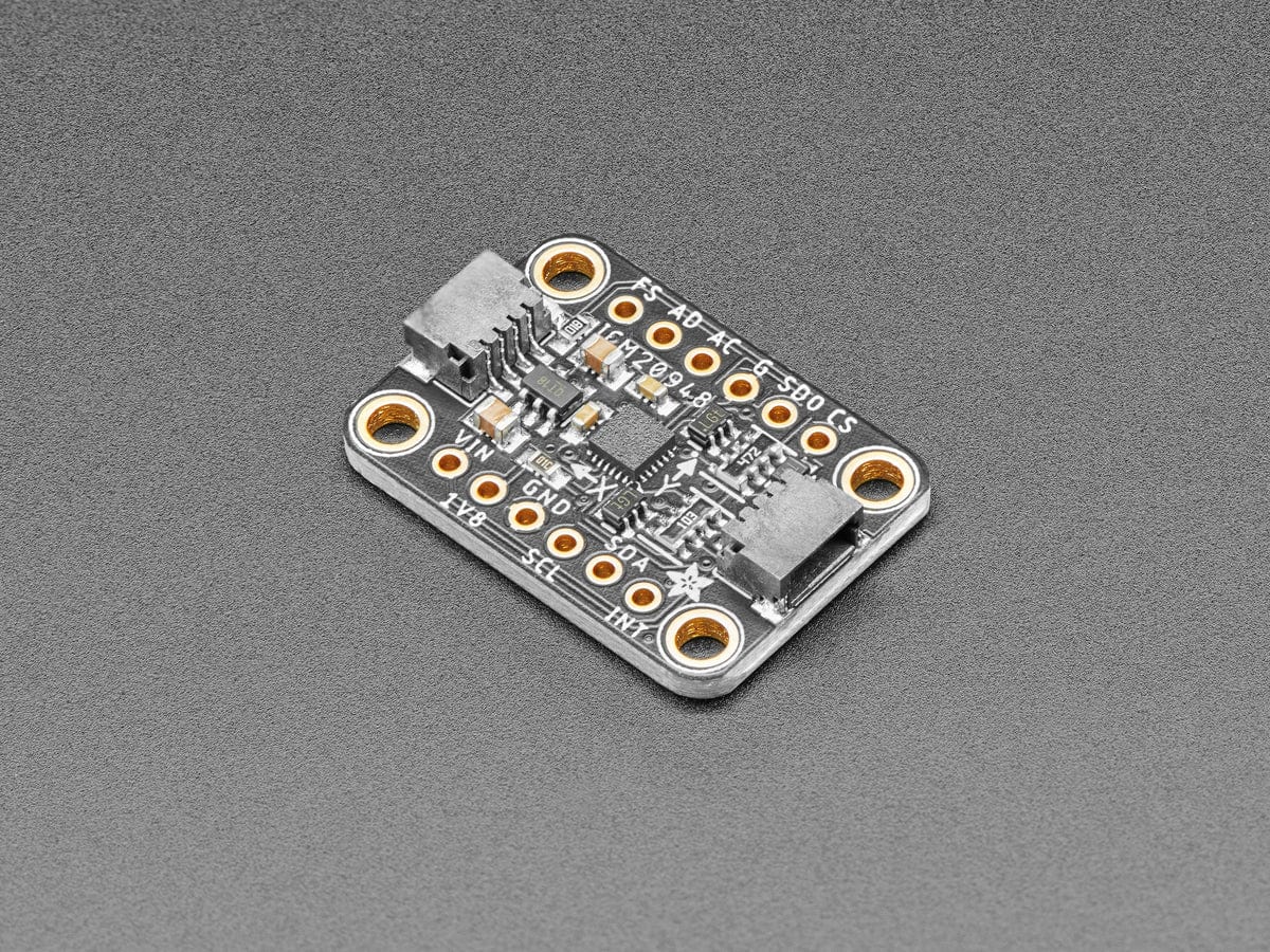 Adafruit TDK InvenSense ICM-20948 9-DoF IMU (MPU-9250 Upgrade) - The Pi Hut