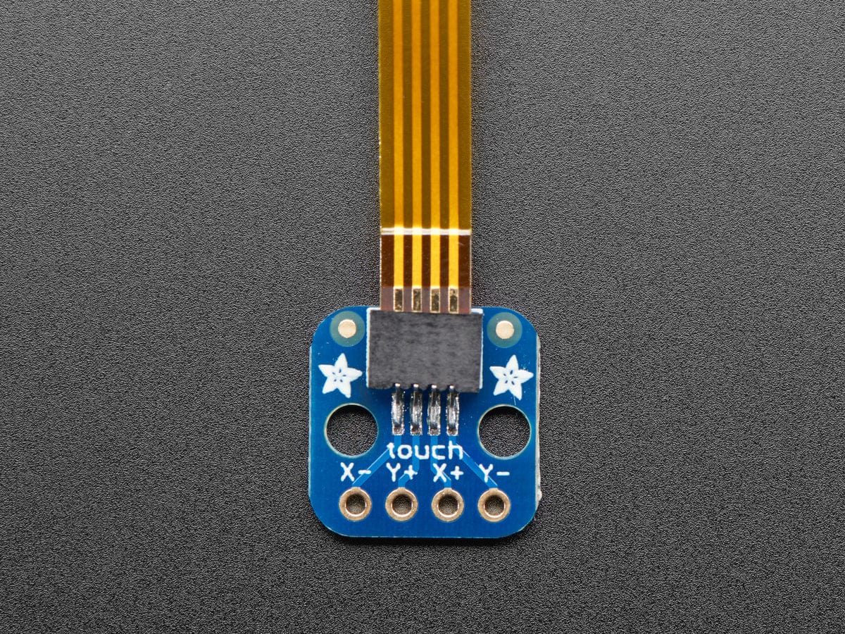 Adafruit Touch Screen Breakout Board for 4 pin 1.0mm FPC - The Pi Hut