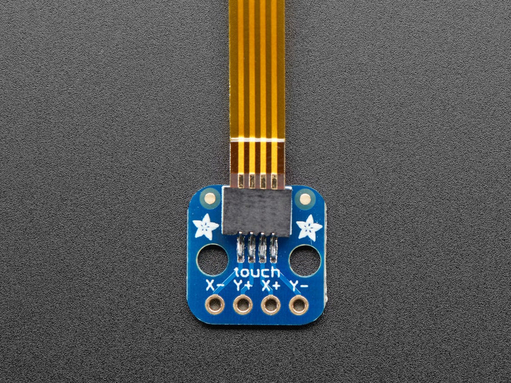 Adafruit Touch Screen Breakout Board for 4 pin 1.0mm FPC - The Pi Hut