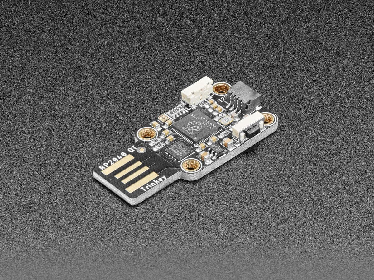 Adafruit Trinkey QT2040 - RP2040 USB Key with Stemma QT - The Pi Hut