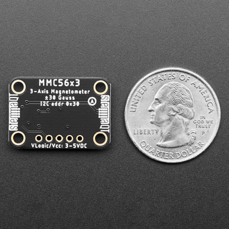 Adafruit Triple-axis Magnetometer - MMC5603 - STEMMA QT / Qwiic - The Pi Hut