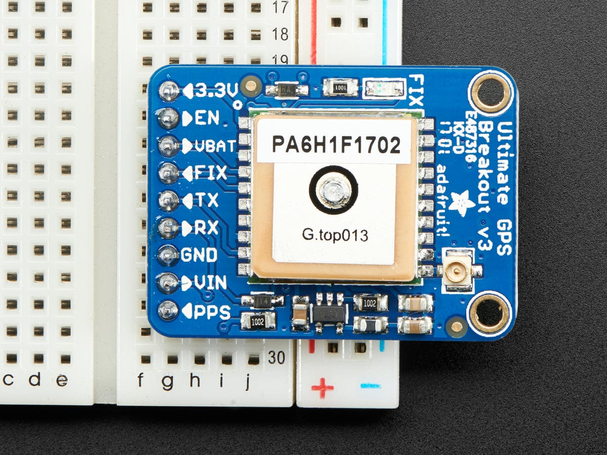 Adafruit Ultimate GPS Breakout - 66 channel w/10 Hz updates - The Pi Hut