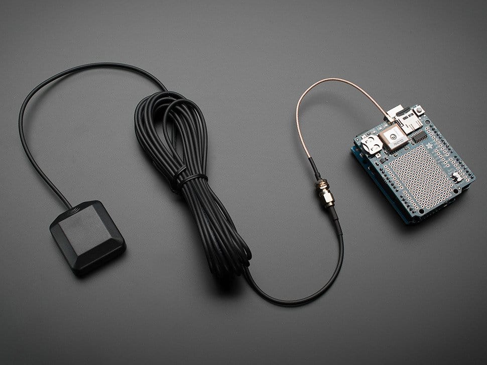 Adafruit Ultimate GPS Logger Shield - Includes GPS Module - The Pi Hut