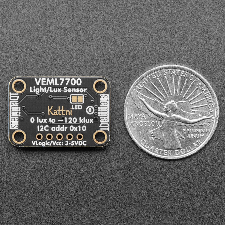 Adafruit VEML7700 Lux Sensor - I2C Light Sensor - STEMMA QT / Qwiic - The Pi Hut