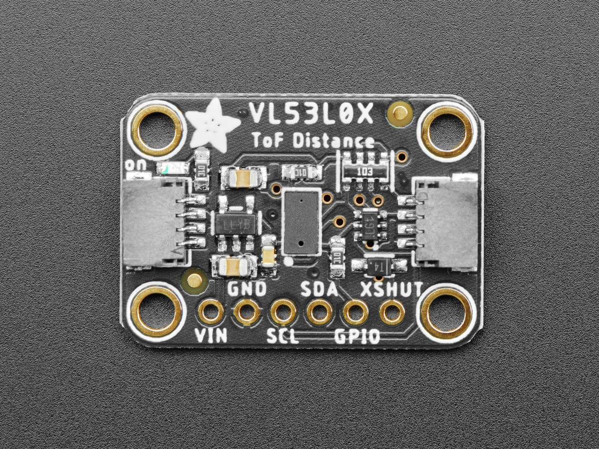 Adafruit VL53L0X Time of Flight Distance Sensor - ~30 to 1000mm - The Pi Hut