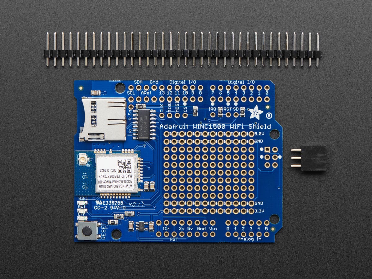 Adafruit WINC1500 WiFi Shield with uFL Connector - The Pi Hut