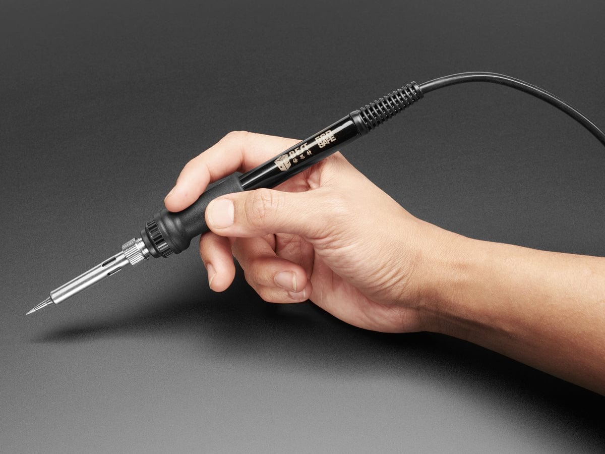 Adjustable 60W Pen-Style Soldering Iron - 220VAC UK Plug - The Pi Hut