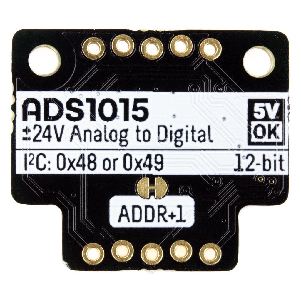 ADS1015 +/-24V ADC breakout - The Pi Hut