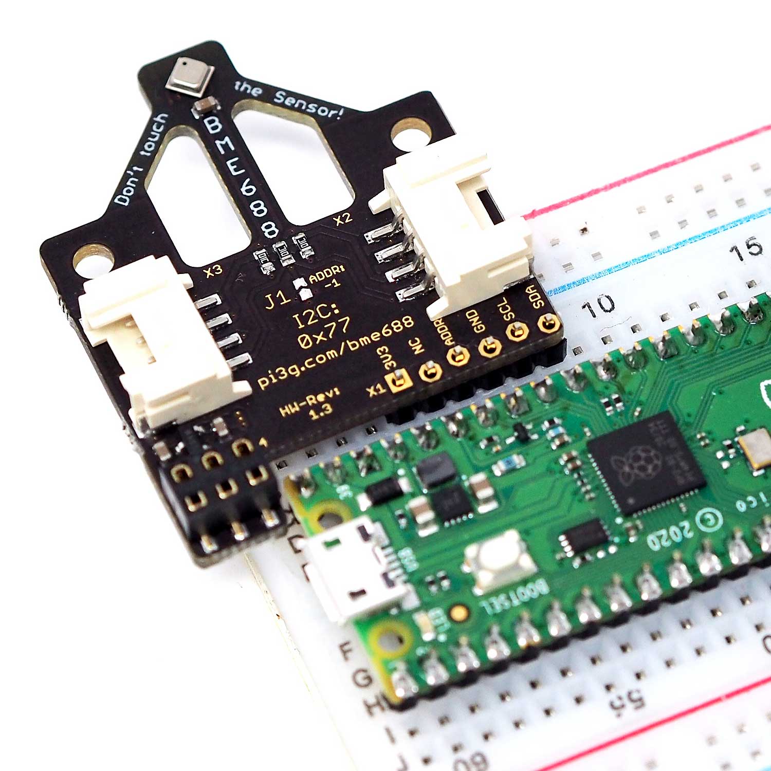 Advanced Bosch BME688 Breakout Board for Raspberry Pi - The Pi Hut