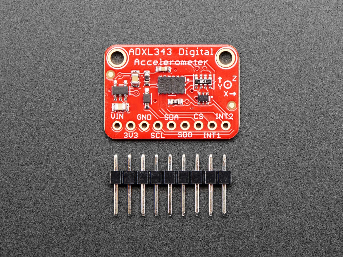 ADXL343 - Triple-Axis Accelerometer (+-2g/4g/8g/16g) w/ I2C/SPI - The Pi Hut