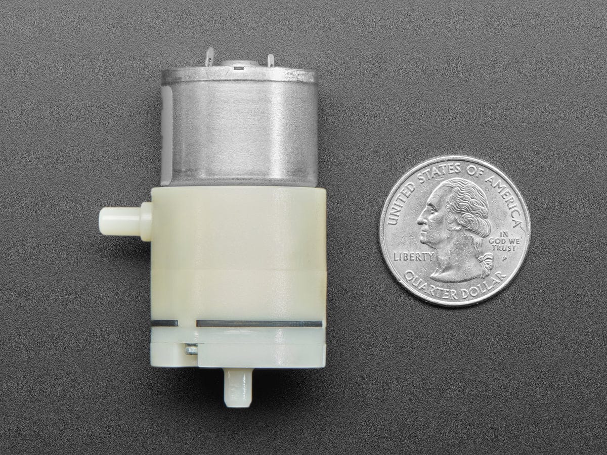 Air Pump and Vacuum DC Motor - 4.5V and 1.8 LPM - The Pi Hut