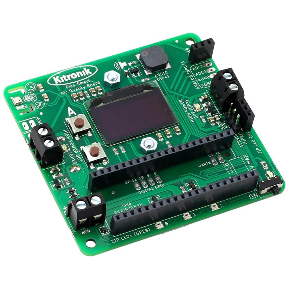 Air Quality Datalogging Board for Pico - The Pi Hut