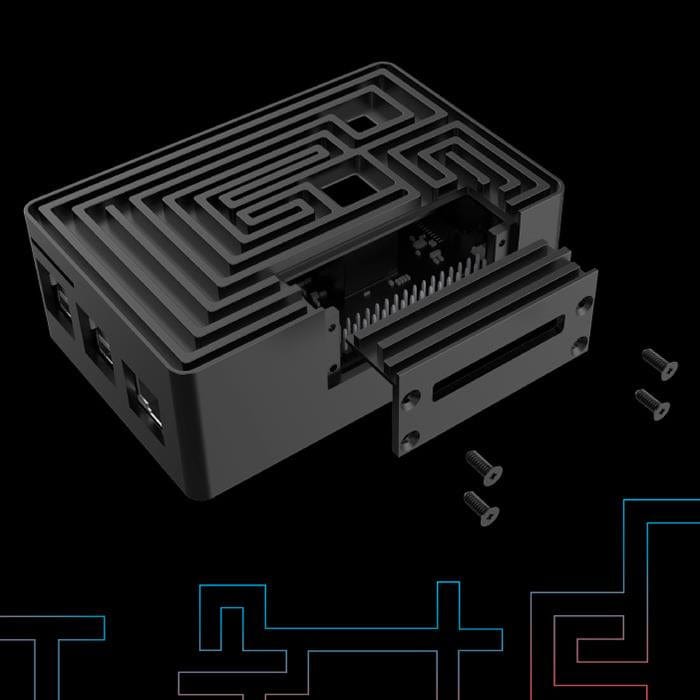 Akasa Maze Pro Raspberry Pi 4 Case - The Pi Hut