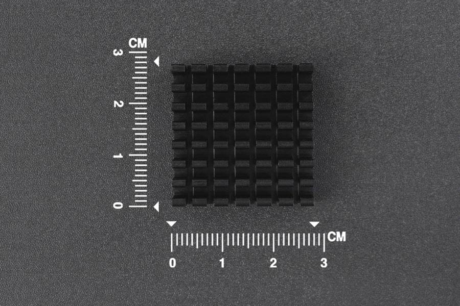 AL Heat Sink (With adhesive tape) - 30*30*10mm - The Pi Hut