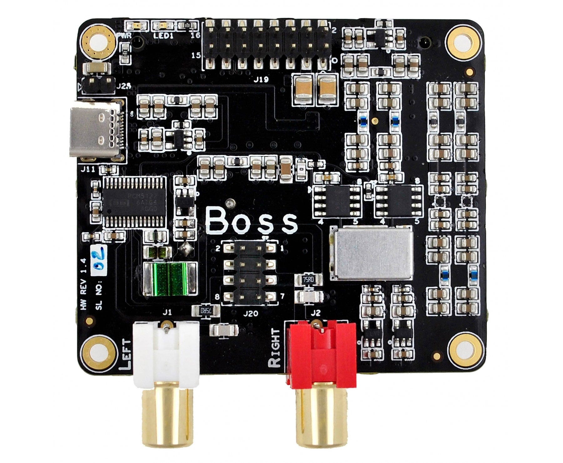 Allo BOSS - Raspberry Pi Master DAC v1.2 - The Pi Hut