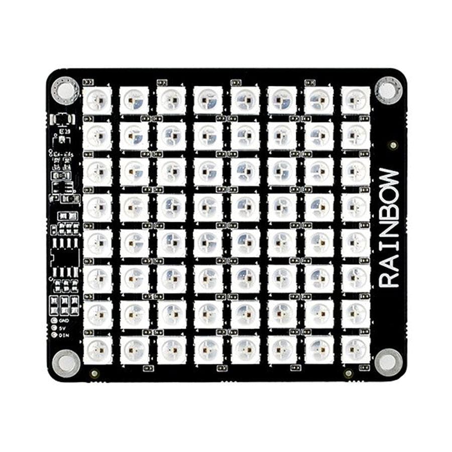 Allo Rainbow HAT - 8x8 LED Matrix - The Pi Hut