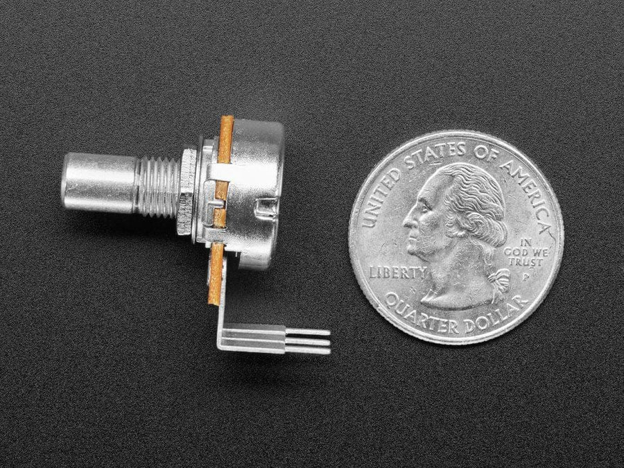 Alpha Single-Gang 16mm Right-angle PC Mount - 100K Linear (RV16AF-41 ...
