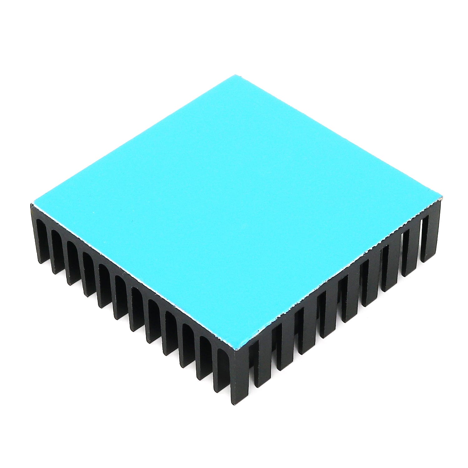 Aluminium Heatsink for NEMA 17 Stepper Motors - Black - The Pi Hut