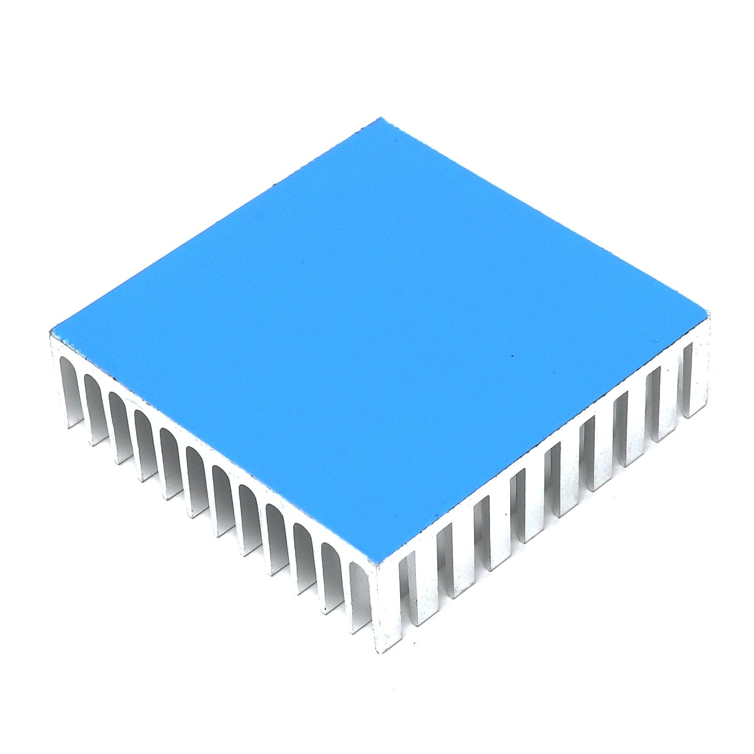 Aluminium Heatsink for NEMA 17 Stepper Motors - Silver - The Pi Hut