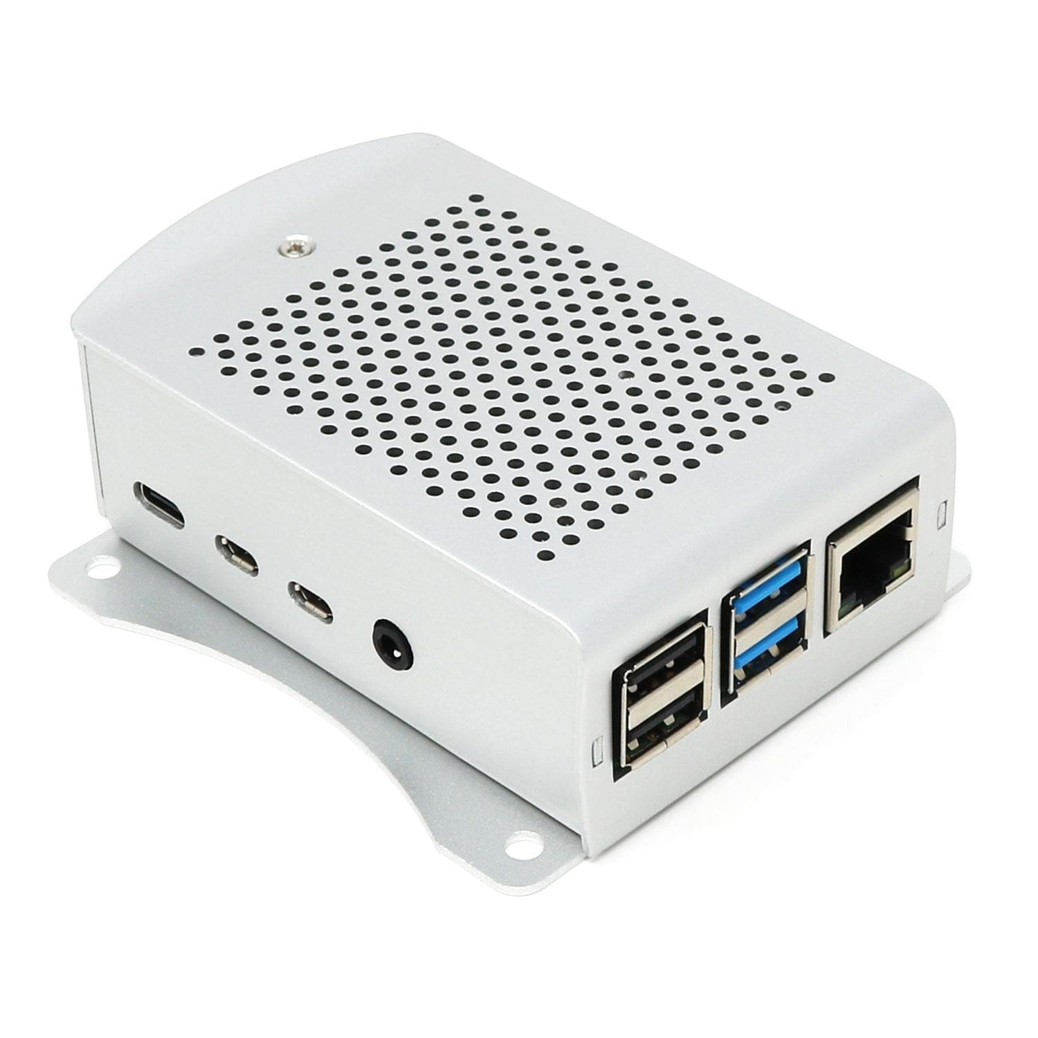 Aluminium VESA Raspberry Pi 4 Case - The Pi Hut