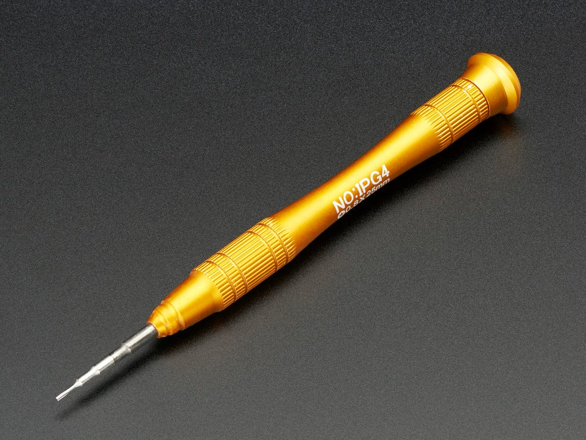 Aluminum iPhone 4S 0.8mm 5-Point Star/Pentalobe Screwdriver - The Pi Hut