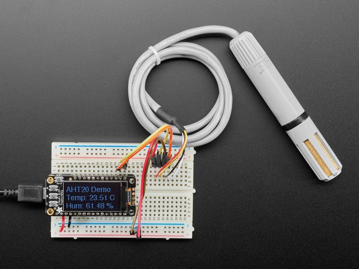 AM2315C - Encased I2C Temperature/Humidity Sensor - The Pi Hut