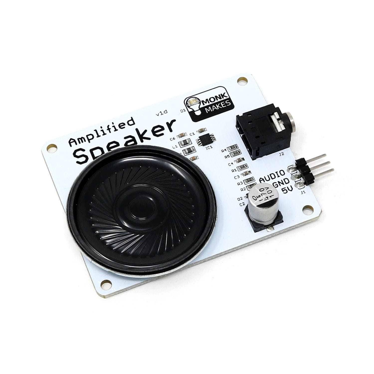 Amplified Speaker Kit for Raspberry Pi - The Pi Hut