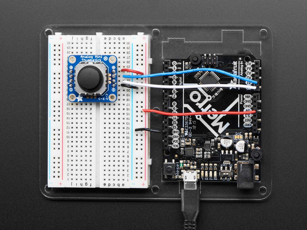 Analog Mini Thumbstick Breakout Board - The Pi Hut