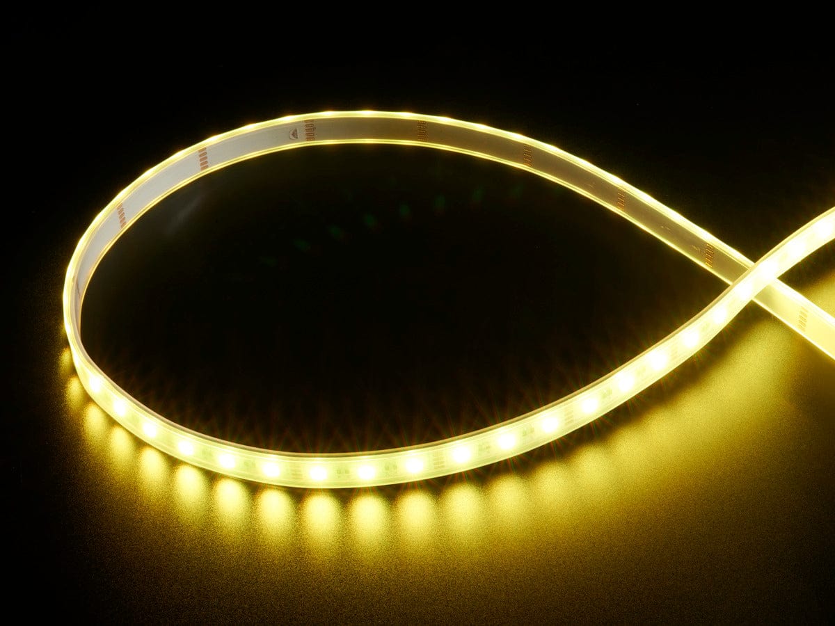 Analog RGBW LED Strip - RGB plus Warm White - 60 LED/m - The Pi Hut