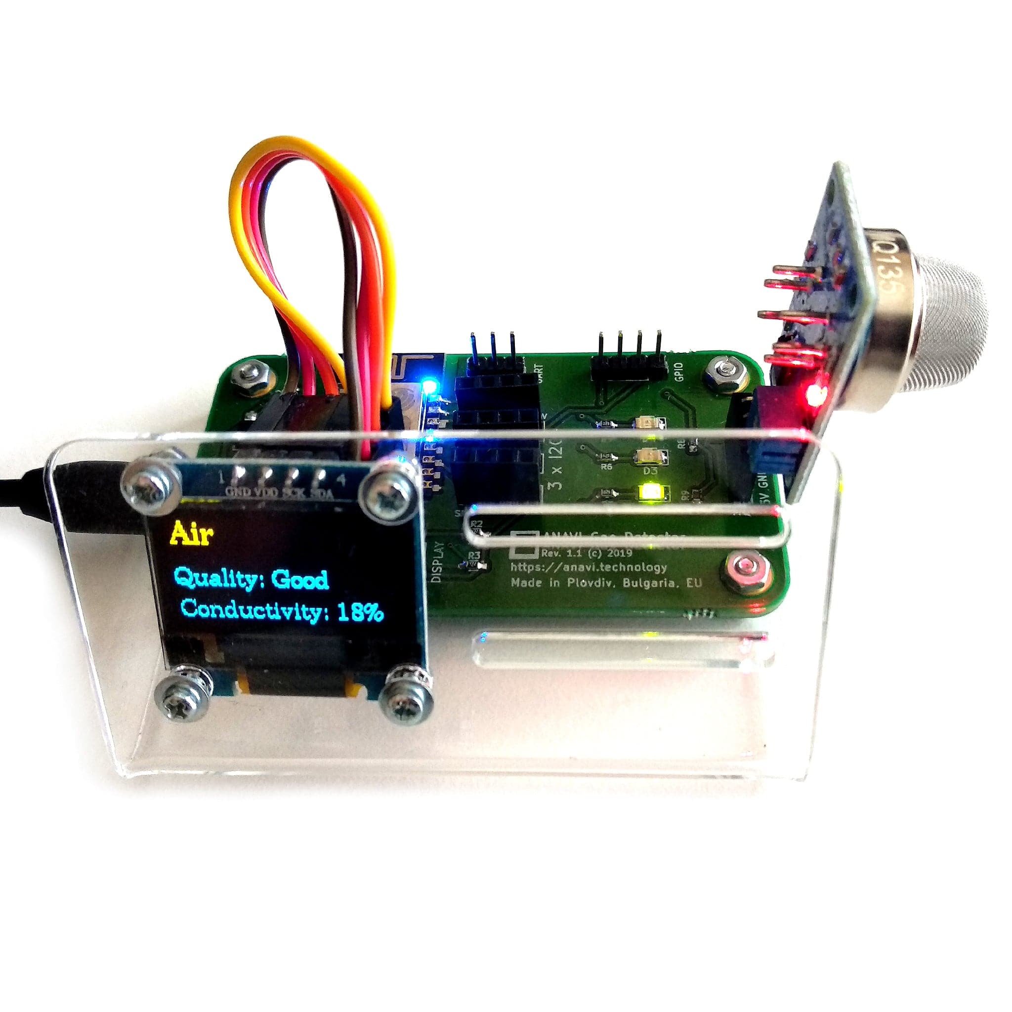 Anavi Gas Detector - Starter Kit - The Pi Hut