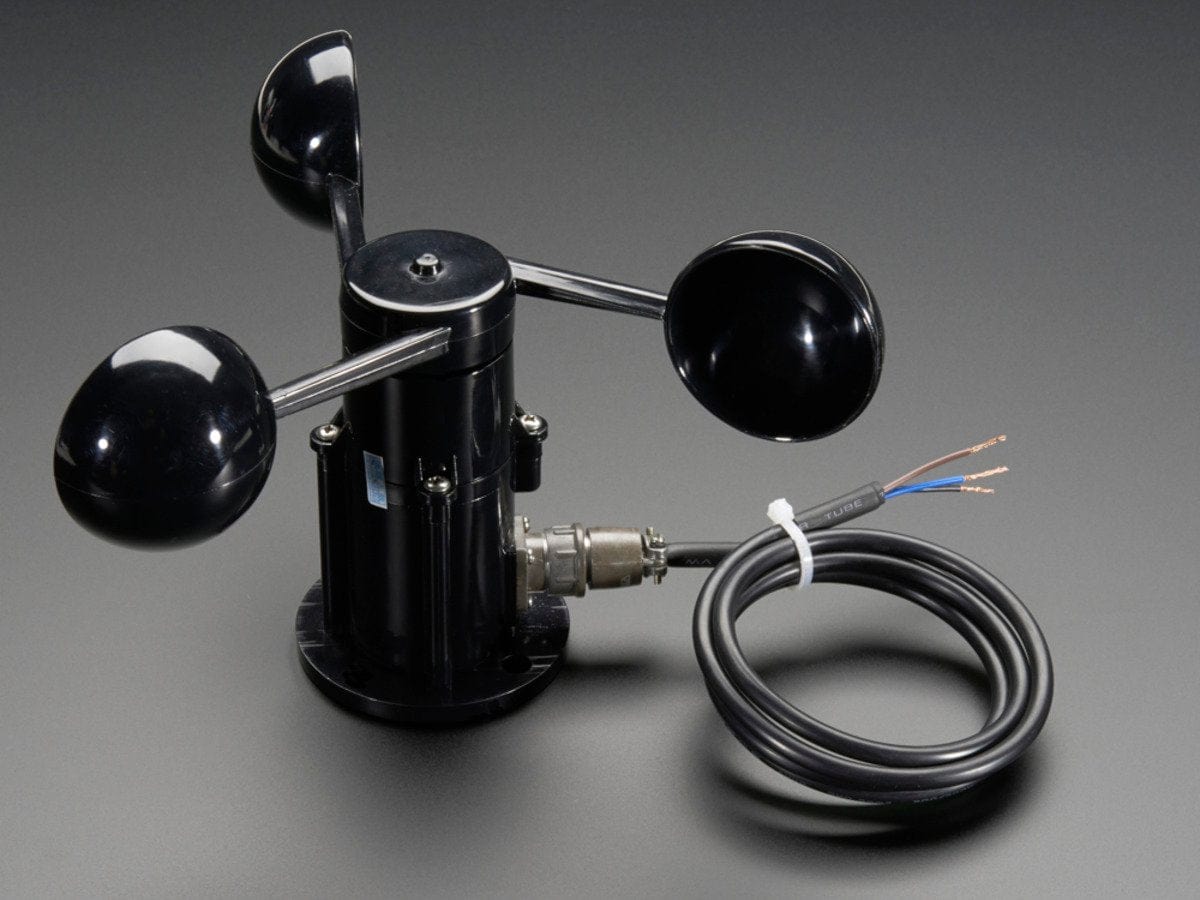 Anemometer Wind Speed Sensor w/Analog Voltage Output - The Pi Hut